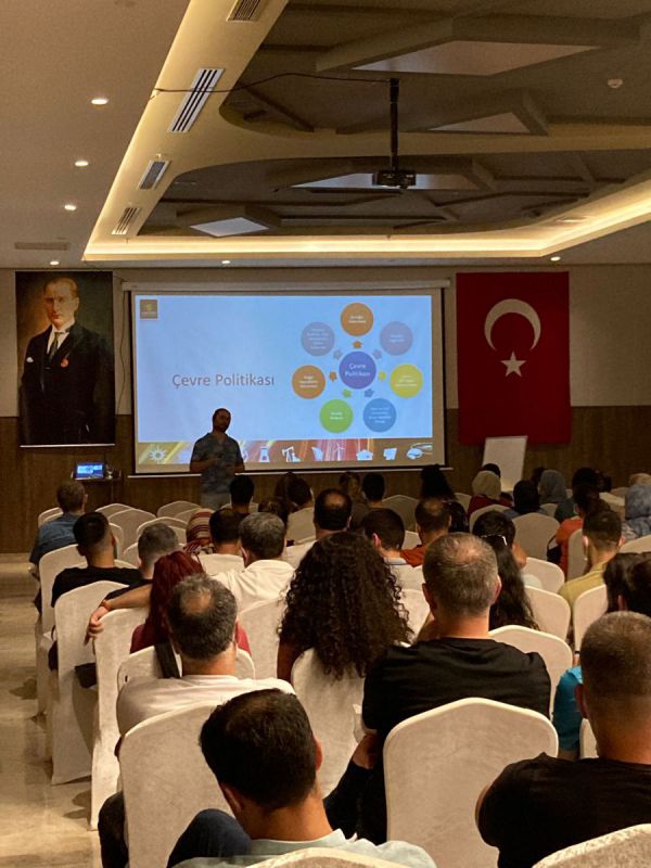 WE STARTED OUR ISO 14001 ENVIRONMENTAL MANAGEMENT SYSTEM TRAININGS AFTER THE COVID-19 PANDEMIC